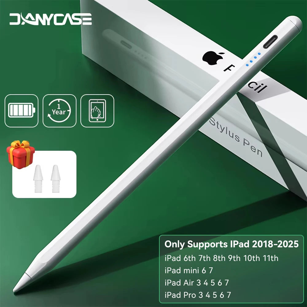 Revolutionary iPad Pencil 2025 M3 Stylus Pen with Palm Rejection - Perfect for iPad Pro 11, 12.9, and Mini Models